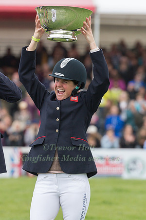 Piggy French Winnerof the Mitsubishi Motors Badminton Horse Trials