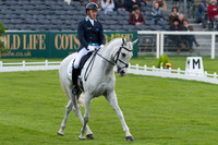 Andrew Hoy (AUS) riding The Blue Frontier in the Dressage phase  of  the 2017 Mitsubishi Motors  Badminton Horse Trials