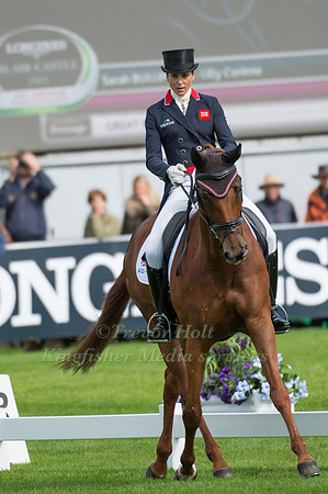 Sarah Bullimore riding Lilly Corinne