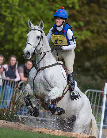 Sacha Aldersey riding  MADDOCKSTOWN