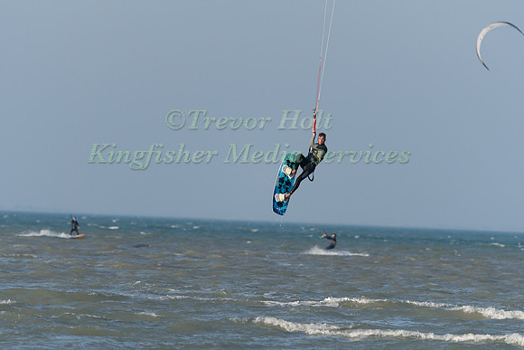 Kite Surfing at the Ile De Rey