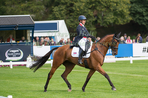 Gemma Tattersall of Great Britain riding Arctic Soul