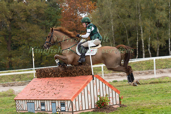 Clare Abbott of Ireland riding Euro Prince