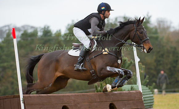 Ajai Appachu riding Orleans II