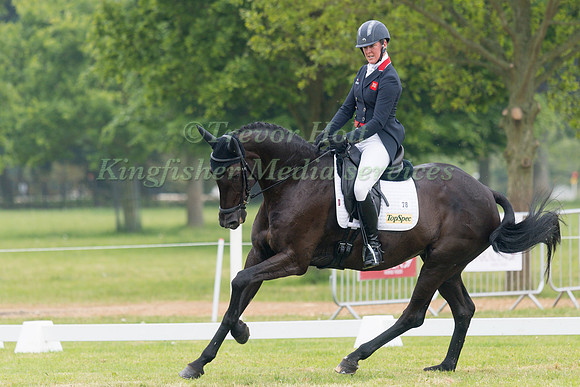 NICOLA WILSON (GBR) AND BULANA