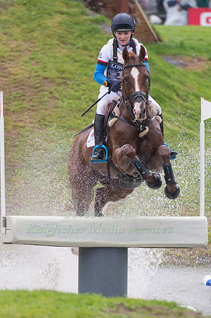 Holly Woodhead of Great Britain riding DHI Lupison