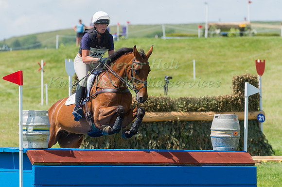 FLORA HARRIS (GBR) AND MAGNIFIQUE VAN DE DOORNHAAG