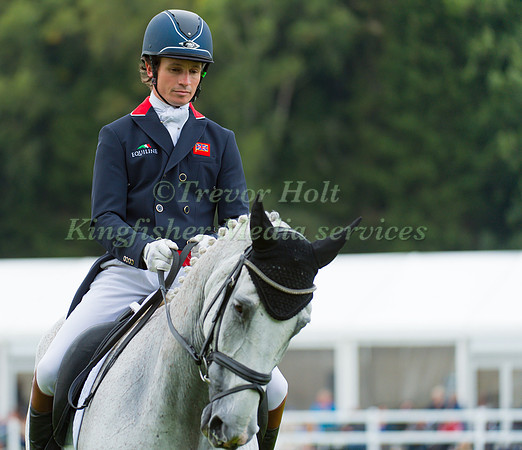Francis Whittington of Great Britain riding Easy Target