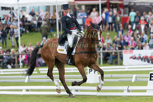 NICOLA WILSON (GBR) AND ONE TWO MANY TAKING PART IN THE DRESSAGE PHASE OF THE  CCI THREE STAR COMPETITION AT THE 2017 EQUI-TREK BRAMHAM INTERNATIONAL HORSE TRIALS