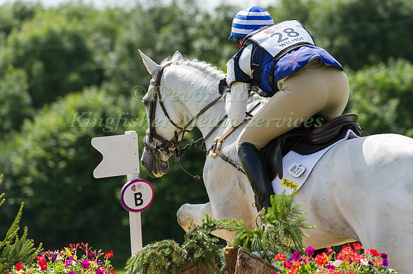OLIVIA WILMOT (GBR) RIDING COOL DANCER