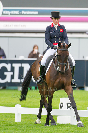 Kitty King of Great Britain riding Persimmon