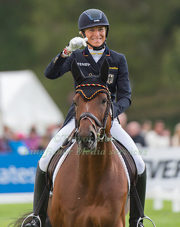 Ingrid Klimke of Germany riding Horseware Hale-Bob