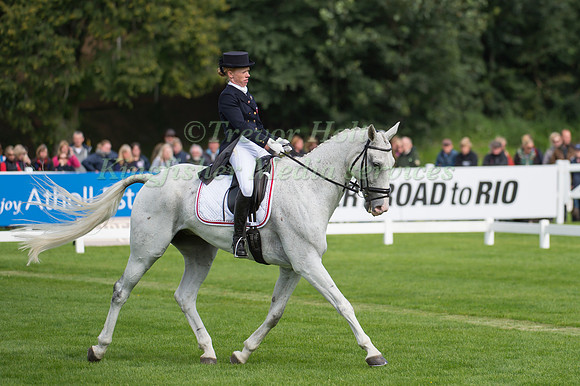 Irene Mia Hastrup of Denmark riding Constantin M