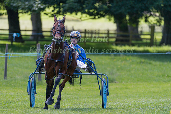 Harness racing at Helifield , Yorkshire