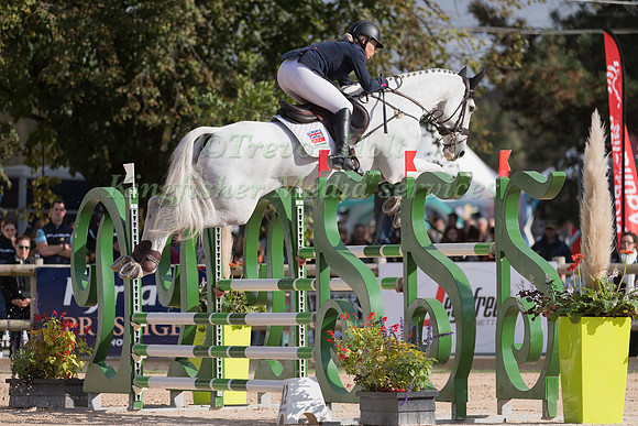 Emma HYSLOP-WEBB  (GBR) AND WALDO III