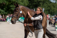 CAROLINE  POWELL (NZL) AND ON THE BRASH AT THE EQUI-TREK CCI *** FINAL HORSE INSPECTION OF THE 2017 BRAMHAM INTERNATIONAL HORSE TRIALS