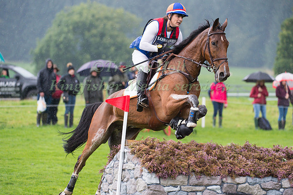 Theo Van De Vendel of the Netherlands riding Zindane