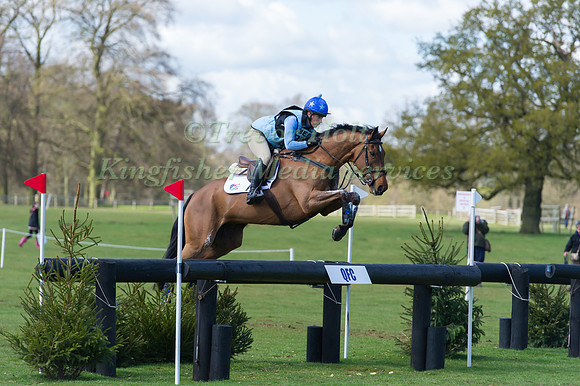 Alice Dunsdon  riding Fernhill Present
