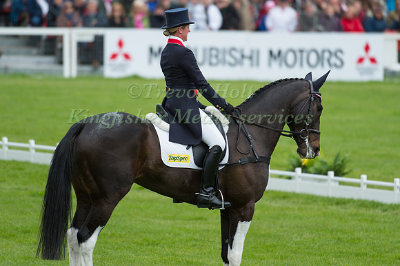 Nicola Wilson (GBR) riding Beltane Queen