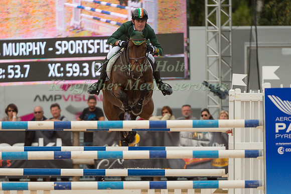 Joseph Murhy (IRL) riding Sportsfield Othello