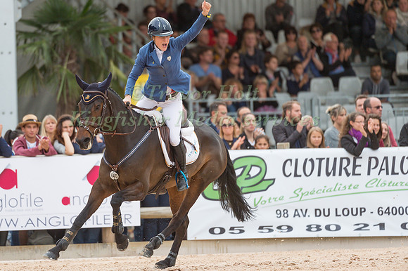 Camilla Speirs (IRL) riding Portersize Just a Jiff