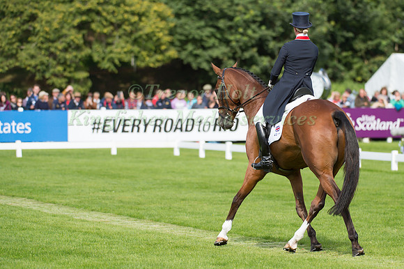 Nicola Wilson of Great Britain riding One Two Many