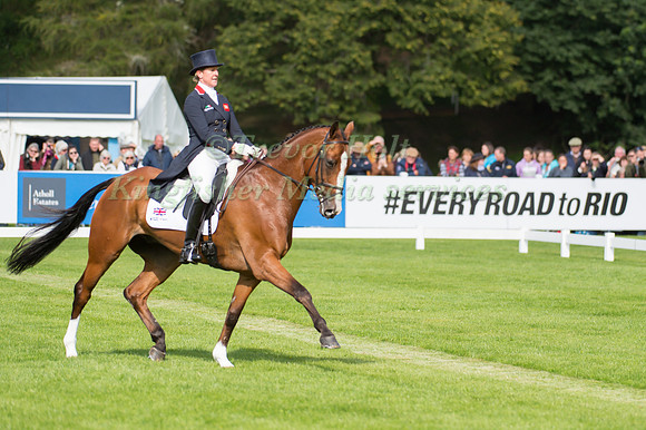 Nicola Wilson of Great Britain riding One Two Many