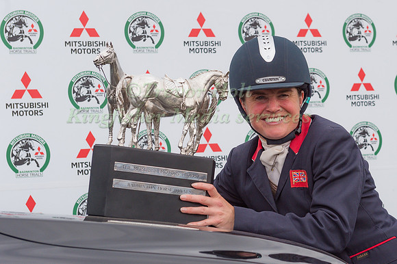 Piggy French Winnerof the Mitsubishi Motors Badminton Horse Trials