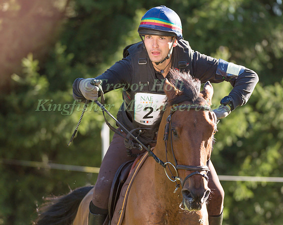 Florian Ganneval (FRA) riding Roos Du Breve