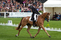 Andrew Nicholson (NZL) riding Nereo in the Dressage phase  of  the 2017 Mitsubishi Motors  Badminton Horse Trials