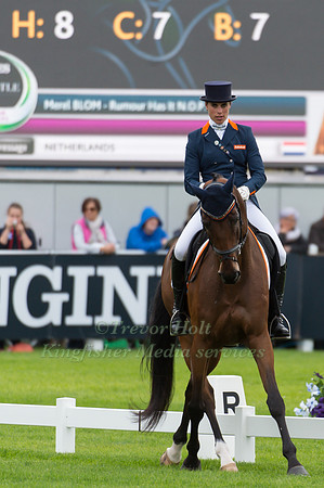 Merel Blom of the Netherlands riding Rumour Has It