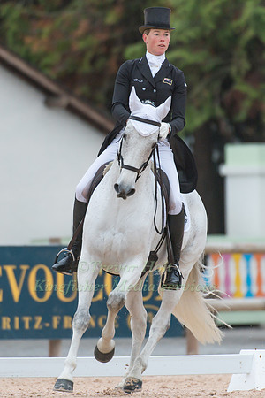 Lucy Jackson of New Zealand riding Mercury Bay