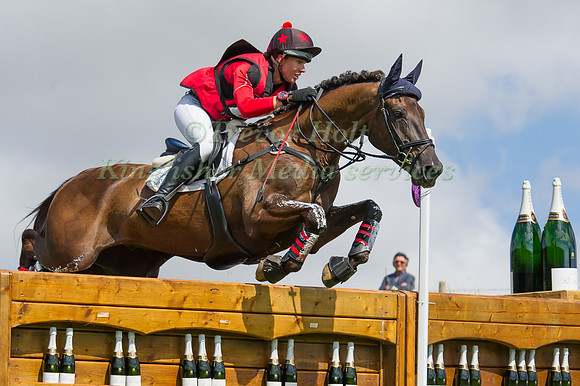 FIONA BREACH (GBR) RIDING DRUMHOWAN BLACK MAGIC