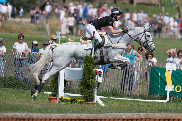CLARKE JOHNSTONE (NZL) AND BALMORAL SENSATION