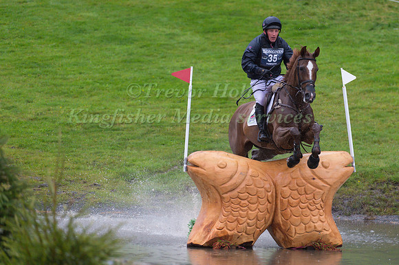 Oliver Townend of Great Britain riding Fenyas Elegance