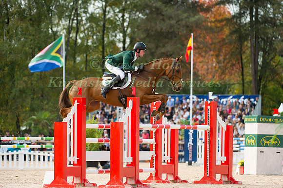 Joseph Murphy of Ireland riding DHI Topstory