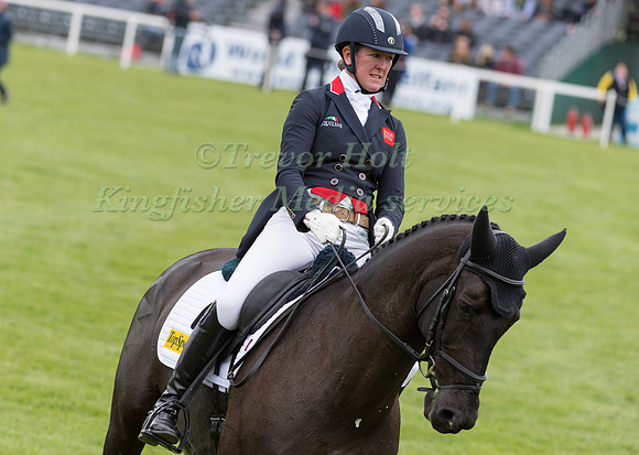 Nicola Wilson (GBR) and  Bulana