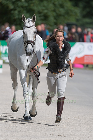 CAROLINE  POWELL (NZL) AND UP UP AND AWAY AT THE EQUI-TREK CCI *** FINAL HORSE INSPECTION OF THE 2017 BRAMHAM INTERNATIONAL HORSE TRIALS