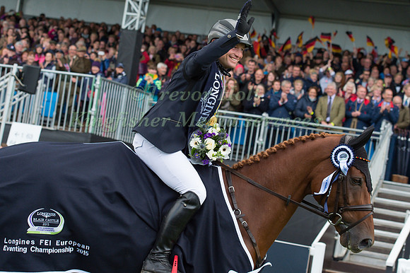 Michael Jung of Germany riding Fischer Takinou