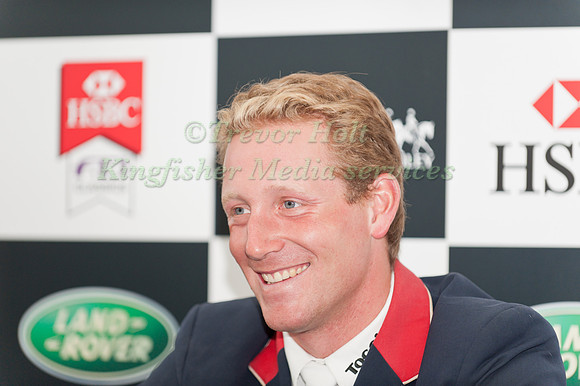 Oliver Townend at the Press Conference