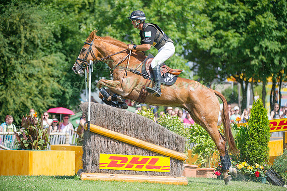 Andrew Nicholson riding Nereo cross country