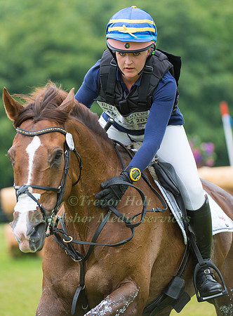 Ellen Svennerstal (SWE) riding Southway