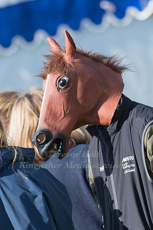 Oliver Fox-Pitt horsing around at the 2019 Mitsubishi Motors Badminton Horse Trials