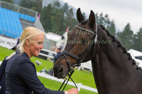 Sanna Siltakorpi of Finland with Lucky Accord