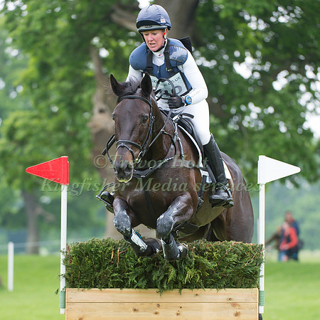 Nicola  Wilson (GBR) riding  Annie Clover