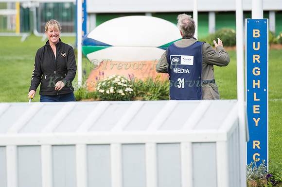 Nicola Wilson Walking the Course