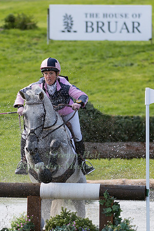 NANA DALTON (GBR) AND ROMANY PIPER TAKING PART IN THE CCI THREE