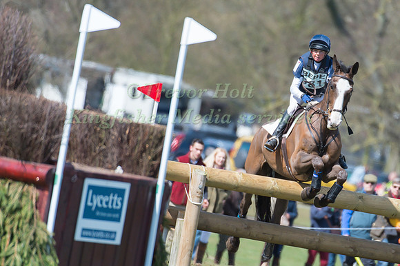 Louise Harwood (GBR) riding Mr Potts