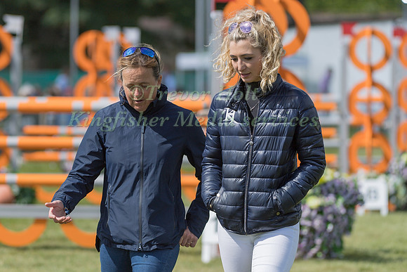 Pippa Funnell and Kristina Hall-Jackson