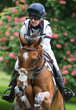 Laura  Collett (GBR) riding  Pamero 4